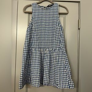 Zara Blue Gingham Dress